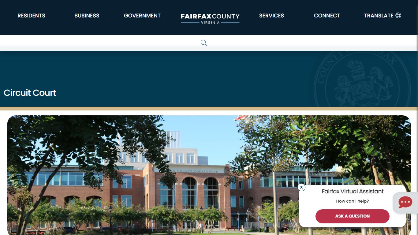 Circuit Court | Circuit Court - Fairfax County